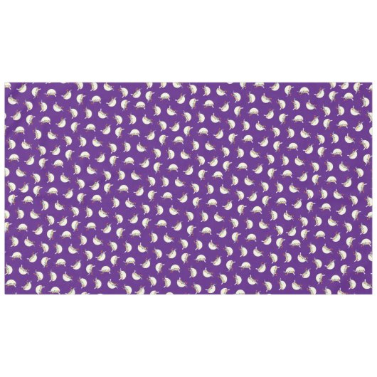 シリアル丼キッズスリープバースデーパーティーかわいい テーブルクロス (正面(横))