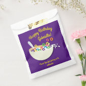 シリアル丼キッズスリープバースデーパーティーかわいい フェイバーバッグ (封をした状態)