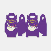 シリアル丼キッズスリープバースデーパーティーかわいい フェイバーボックス (折り畳みなし)