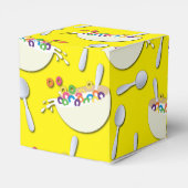 シリアル丼キッズスリープバースデーパーティーかわいい フェイバーボックス (裏面サイド)