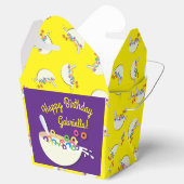 シリアル丼キッズスリープバースデーパーティーかわいい フェイバーボックス (オープン)