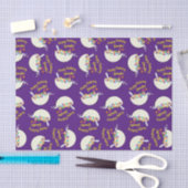 シリアル丼キッズスリープバースデーパーティーかわいい 薄葉紙 (クラフト)