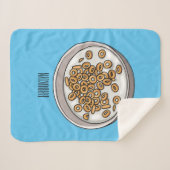 シリアル漫画イラストレーション シェルパブランケット (正面(横))