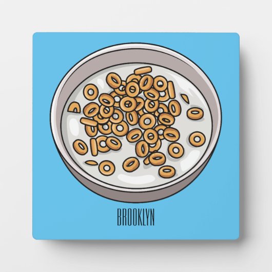 シリアル漫画イラストレーション フォトプラーク (正面)