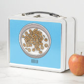 シリアル漫画イラストレーション メタルランチボックス (インサイチュ)