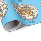 シリアル漫画イラストレーション ラッピングペーパー (ロールコーナー)