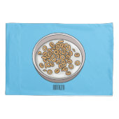 シリアル漫画イラストレーション 枕カバー (裏面)