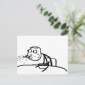 シリアル男II ポストカード (スタンド正面)