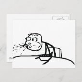 シリアル男II ポストカード (正面/裏面)