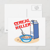 シリアル・シリアル・キラー ポストカード (正面/裏面)