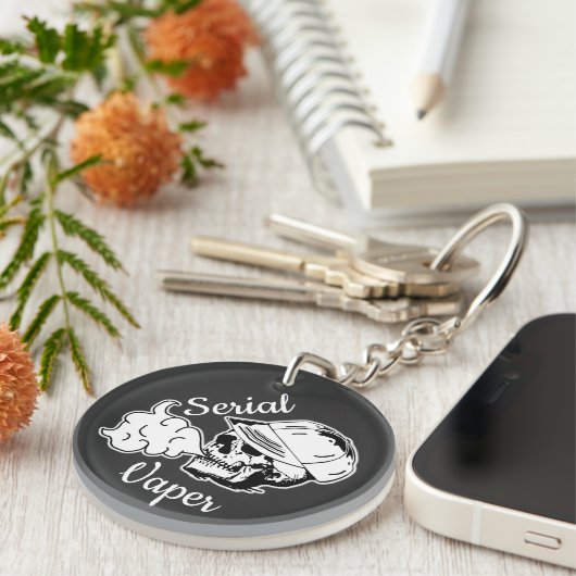 シリアルVAPER Pro蒸気 キーホルダー (正面右)