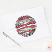 シリアンシリスティッシュオステリーヒッシュオステライヒックバウム ラウンドシール (封筒)