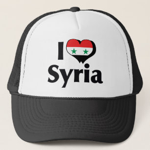 シリア国旗が大好き キャップ