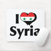 シリア国旗が大好き マウスパッド (マウス)