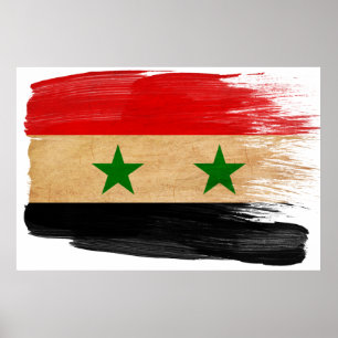 シリア国旗のポスター ポスター