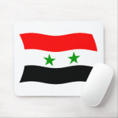 シリア国旗のマウスパッド マウスパッド (マウス)