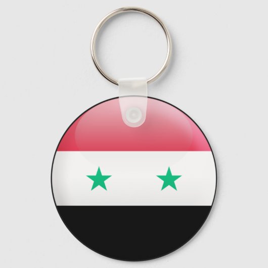 シリア国旗 キーホルダー (正面)
