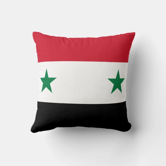 シリア国旗 クッション (裏面)