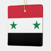 シリア国旗 セラミックオーナメント (左)
