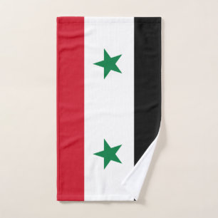 シリア国旗 ハンドタオル