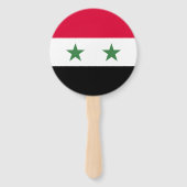 シリア国旗 ハンドファン (裏面)
