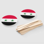 シリア国旗 ハンドファン (組立なし)