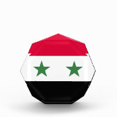 シリア国旗 フォトブロック (正面)