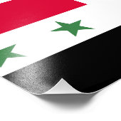シリア国旗 フォトプリント            (角)