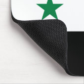 シリア国旗 マウスパッド (コーナー)