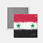 シリア国旗 マグネット (正面/裏面)