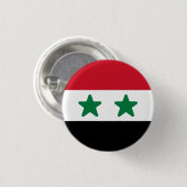 シリア国旗 缶バッジ (正面&裏面)