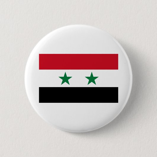 シリア国旗 缶バッジ (正面)