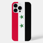 シリア国旗 iPhoneケース (裏面)