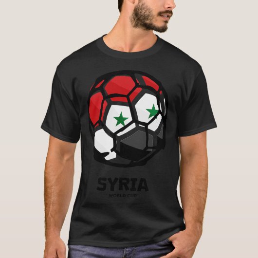 シリア国旗 Tシャツ (正面)