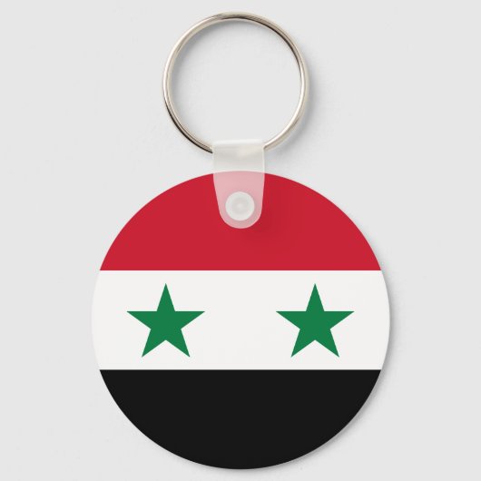 シリア旧国旗 キーホルダー (正面)