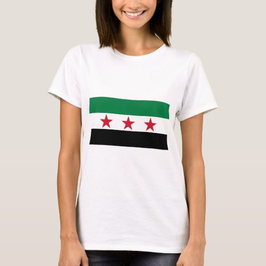 シリア野党 Tシャツ (正面)