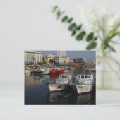 シリア，タルトゥス港 ポストカード (スタンド正面)