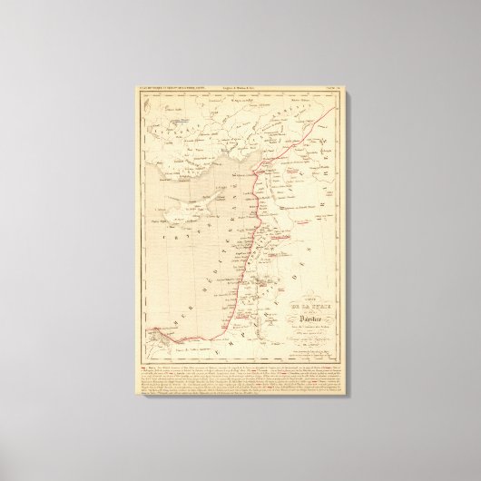 シリア・デ・ラ・パレスチナ、624人がJCを名乗る キャンバスプリント (正面)