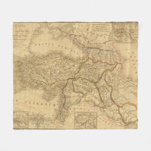 シリア フリースブランケット (正面(横))