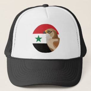 シリア《鳥》ハヤブサシリア国旗 キャップ