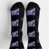 シリウスとの夏の夜 ソックス (上部)