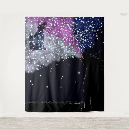 シリウスとの夏の夜 タペストリー (正面)