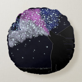 シリウスとの夏の夜 ラウンドクッション