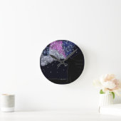 シリウスとの夏の夜 ラウンド壁時計 (ホーム)