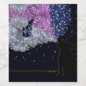 シリウスとの夏の夜 ワインラベル (シングルラベル)