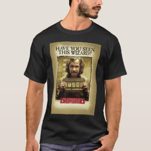 シリウス黒指名手配ポスター Tシャツ