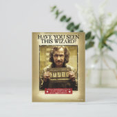 シリウス・ブラックの指名手配ポスター ポストカード (スタンド正面)