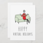 シリコンバレーのみグリーティングカード:休日 シーズンカード (正面/裏面)