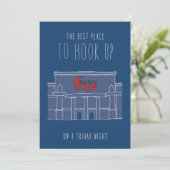 シリコンバレーのみグリーティングカード:金曜日の夜 カード (スタンド正面)