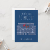 シリコンバレーのみグリーティングカード:金曜日の夜 カード (正面/裏面インサイチュ)